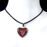 Simple Style Heart Shape Natural Stone Opal Polishing Charms sku image 14