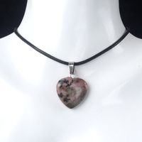 Simple Style Heart Shape Natural Stone Opal Polishing Charms sku image 26