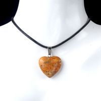 Simple Style Heart Shape Natural Stone Opal Polishing Charms sku image 17