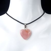 Simple Style Heart Shape Natural Stone Opal Polishing Charms sku image 1