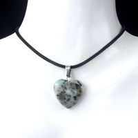 Simple Style Heart Shape Natural Stone Opal Polishing Charms sku image 9