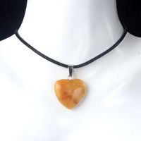 Simple Style Heart Shape Natural Stone Opal Polishing Charms sku image 21