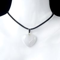 Simple Style Heart Shape Natural Stone Opal Polishing Charms sku image 25