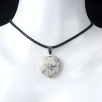 Simple Style Heart Shape Natural Stone Opal Polishing Charms sku image 4