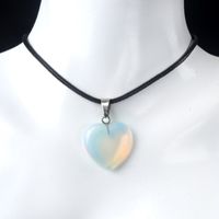 Simple Style Heart Shape Natural Stone Opal Polishing Charms sku image 28