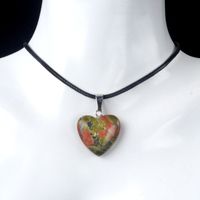 Simple Style Heart Shape Natural Stone Opal Polishing Charms sku image 16