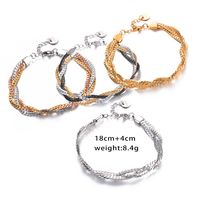 Ig Style Simple Style Geometric Stainless Steel Plating Bracelets main image 2