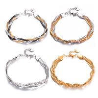 Ig Style Simple Style Geometric Stainless Steel Plating Bracelets main image 4