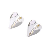 1 Pair Simple Style U Shape Geometric Plating Stainless Steel Hoop Earrings Drop Earrings main image 5