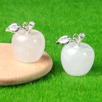 Cute Apple Natural Stone Polishing Crystal Charms sku image 9