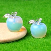Cute Apple Natural Stone Polishing Crystal Charms sku image 12