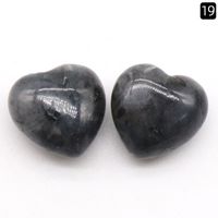 1 Piece Natural Stone Heart Shape sku image 18