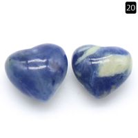 1 Piece Natural Stone Heart Shape sku image 19