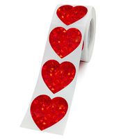 Herzform Ferien Täglich Valentinstag Kupferplattenaufkleber Einfacher Stil Klebeband main image 4
