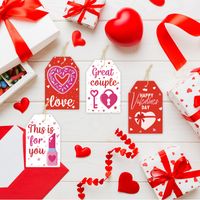 La Saint-valentin Mignon Sucré Lettre Forme De Cœur Papier Mariage Fête Liste main image 3