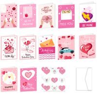 Valentine's Day Cute Sweet Heart Shape Paper Daily Date Festival Envelope main image 6