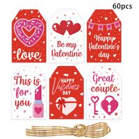 Valentine's Day Cute Sweet Letter Heart Shape Paper Wedding Party Listing sku image 1