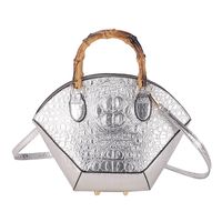 Women's Medium Pu Leather Solid Color Classic Style Shell Zipper Handbag main image 3