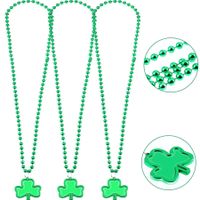 St. Patrick Cartoon Style Shamrock Plastic Party Hanging Ornaments Party Packs Decorative Props main image 6