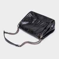 Women's Medium Pu Leather Solid Color Vintage Style Streetwear Square Magnetic Buckle Shoulder Bag Underarm Bag main image 3