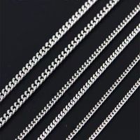 Einfacher Stil Geometrisch Sterling Silber Überzug Halskette main image 1