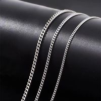 Einfacher Stil Geometrisch Sterling Silber Überzug Halskette main image 2