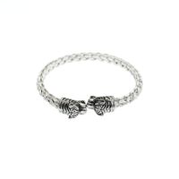 Retro Dragon Titanium Steel Bangle main image 6