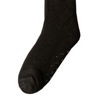 Men's Casual Solid Color Cotton Fleece Crew Socks A Pair main image 5