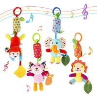 Rattle Bed Bell Animal Cloth Toys main image 3