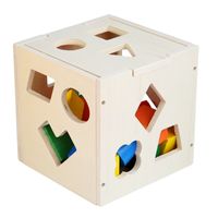 ألعاب البناء طفل صغير (3-6 سنوات) كتلة اللون خشب لعب main image 2