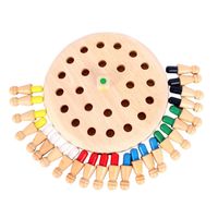 Building Toys Toddler(3-6years) Color Block Wood Toys main image 2