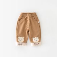 Cute Sports Animal Cartoon Polyester Boys Pants sku image 4