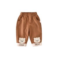 Cute Sports Animal Cartoon Polyester Boys Pants main image 4