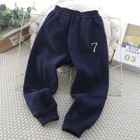 Sports Solid Color Polyester Boys Pants sku image 7