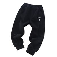 Sports Solid Color Polyester Boys Pants main image 2