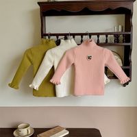 Cute Solid Color Polyester Hoodies & Sweaters main image 1