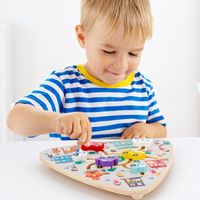 Building Toys Toddler(3-6years) Number Wood Toys main image 4