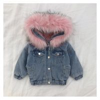 Streetwear Solid Color Cotton Girls Outerwear sku image 6