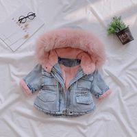 Streetwear Solid Color Cotton Girls Outerwear main image 5