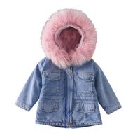 Streetwear Solid Color Cotton Girls Outerwear main image 2
