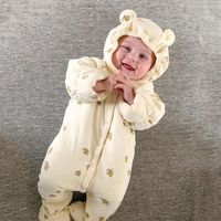 Simple Style Fruit Cotton Baby Rompers main image 3