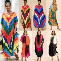 Femmes Bloc De Couleur Plage Cover Ups main image 1