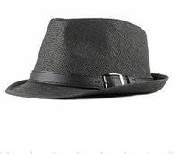 Unisex Vacation Solid Color Crimping Fedora Hat main image 3