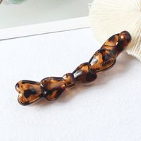 Elegant Solid Color Bow Knot Arylic Stoving Varnish Hair Clip 1 Piece sku image 11
