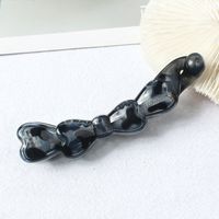 Elegant Solid Color Bow Knot Arylic Stoving Varnish Hair Clip 1 Piece sku image 9