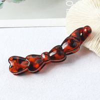 Elegant Solid Color Bow Knot Arylic Stoving Varnish Hair Clip 1 Piece sku image 10