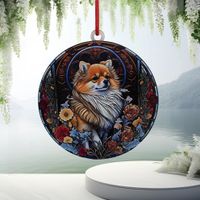 Elegant Artistic Animal Arylic Pendant Artificial Decorations sku image 7