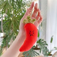 Cute Vegetable Pp Cotton Unisex Bag Pendant Keychain sku image 8