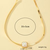 Elegant Commute Heart Shape Alloy Plastic Plating 14k Gold Plated Women's Pendant Necklace main image 5