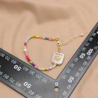 Simple Style Color Block Baroque Pearls Plating 18k Gold Plated Women's Bracelets main image 5